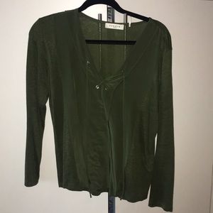 Sandro tie-front blouse!